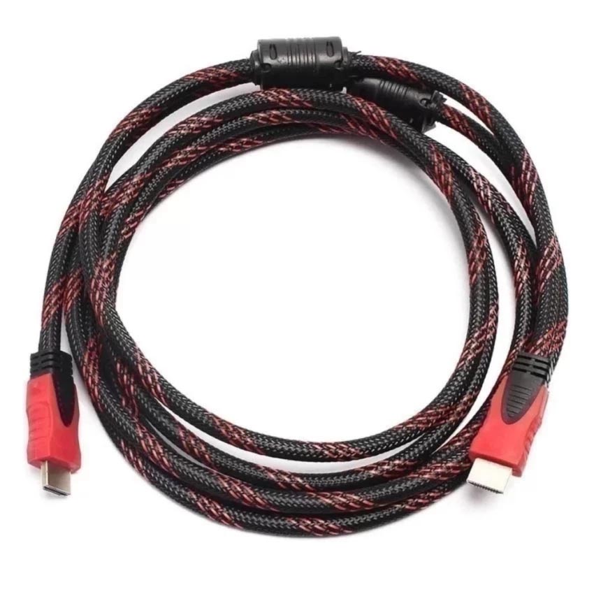 Dây Cáp Hdmi 3m (Đỏ Phối Đen)