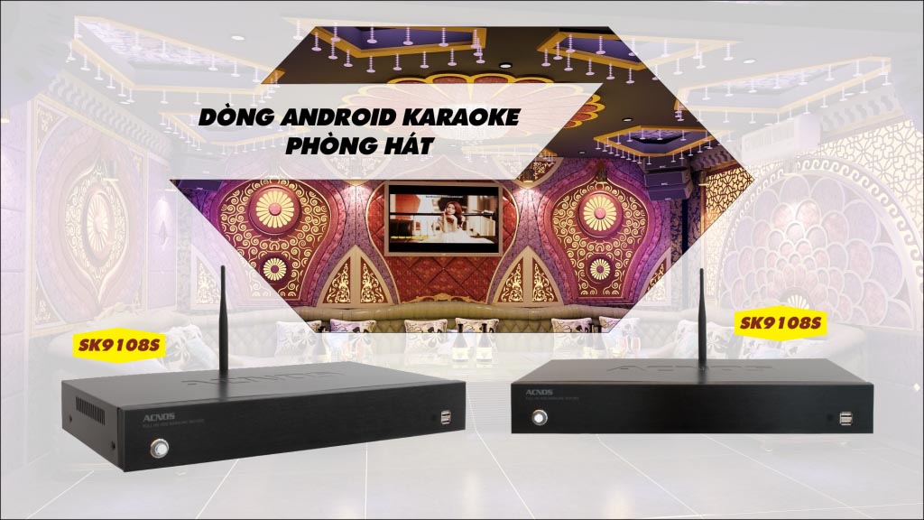 Đầu karaoke độ nét cao 1080P Acnos SK9108S (có bao gồm ổ cứng 3T)