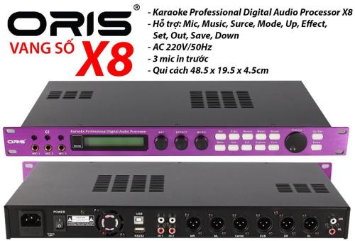 Vang số Oris x8