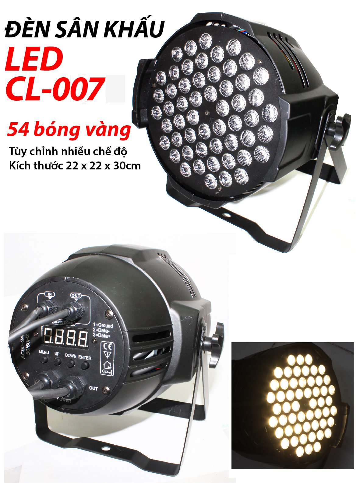 Đèn sân khấu LED CL-007