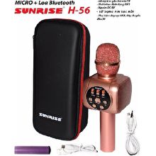 Micro kèm loa Bluetooth H-56 _ thiết bị karaoke cá nhân