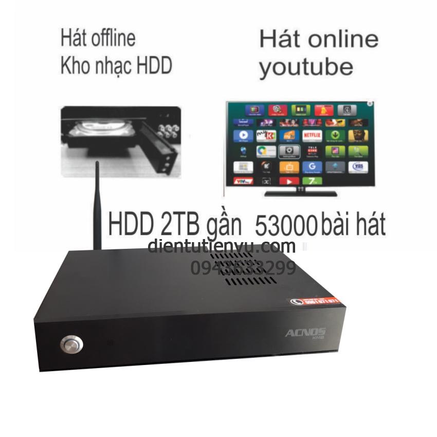 Đầu karaoke Acnos KM8 UltraHD 4K (HDD 2TB)