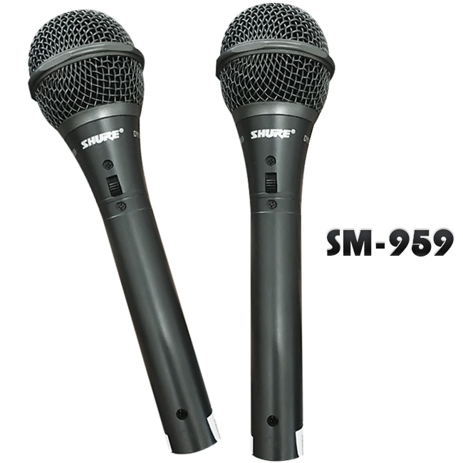 Bộ 2 cây Micro có dây Shure SM-959