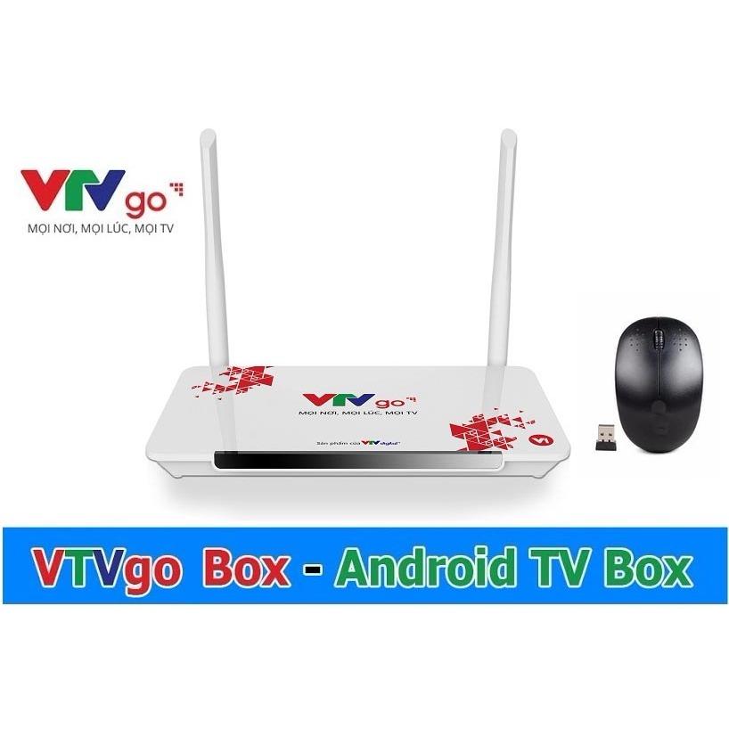 Android Tivi Smart Box 4K Ultra HD VTVGo V1 + Tặng chuột