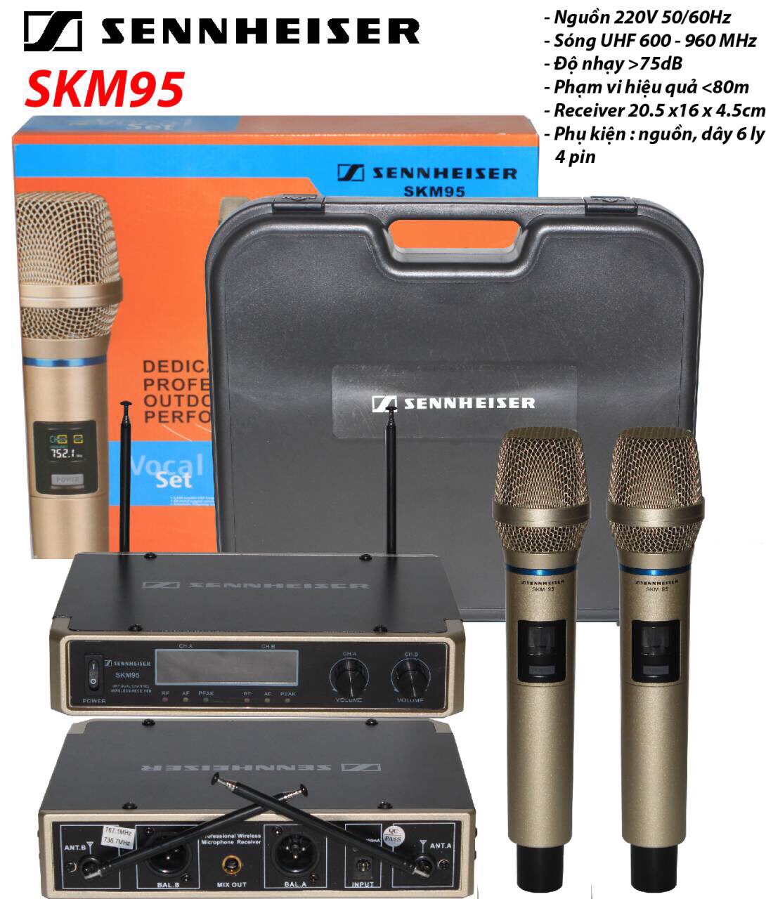 Micro không dây SENNHEISER SKM-95