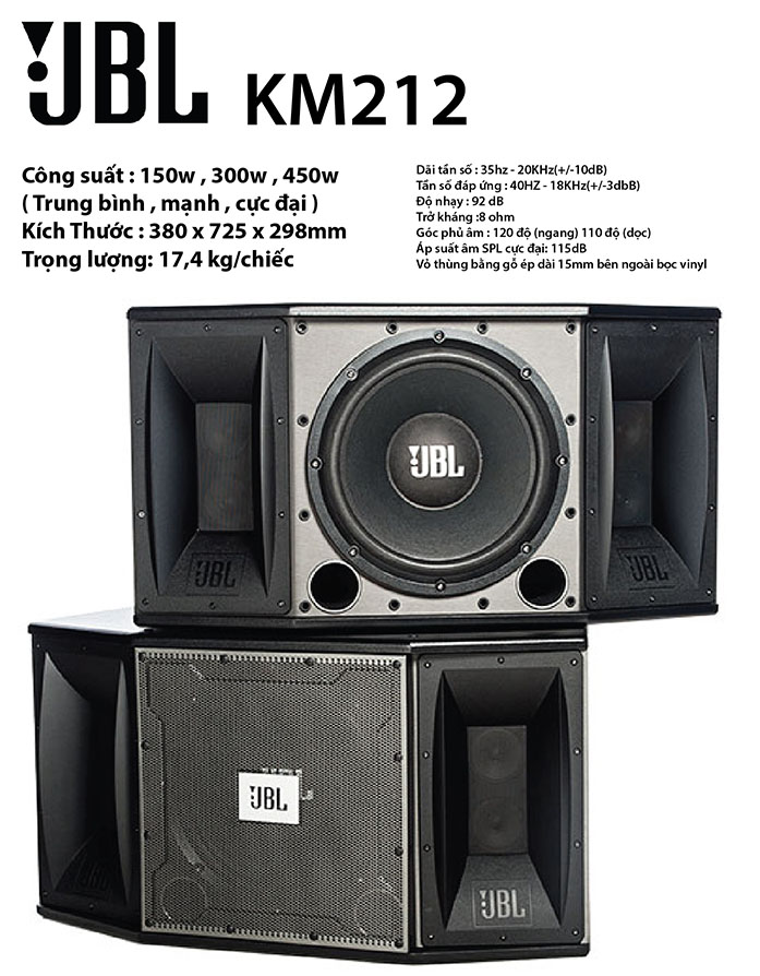 Loa JBL KM212