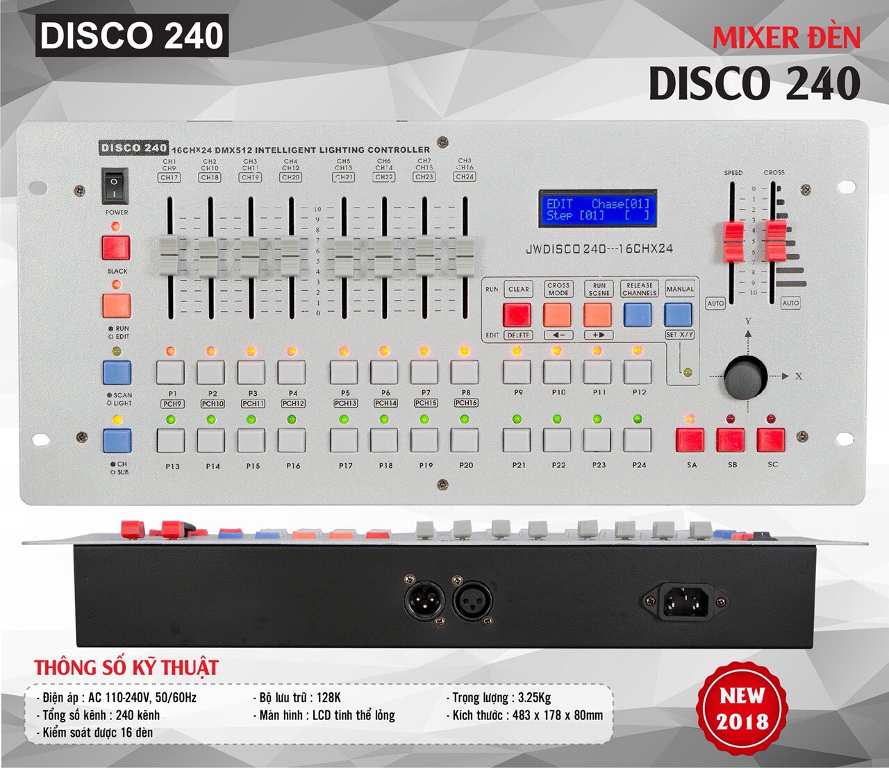 Bàn điều khiển Disco 240