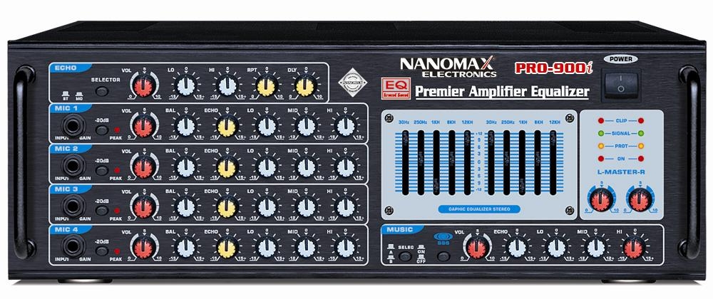 Amply Karaoke Nanomax Pro-900IB