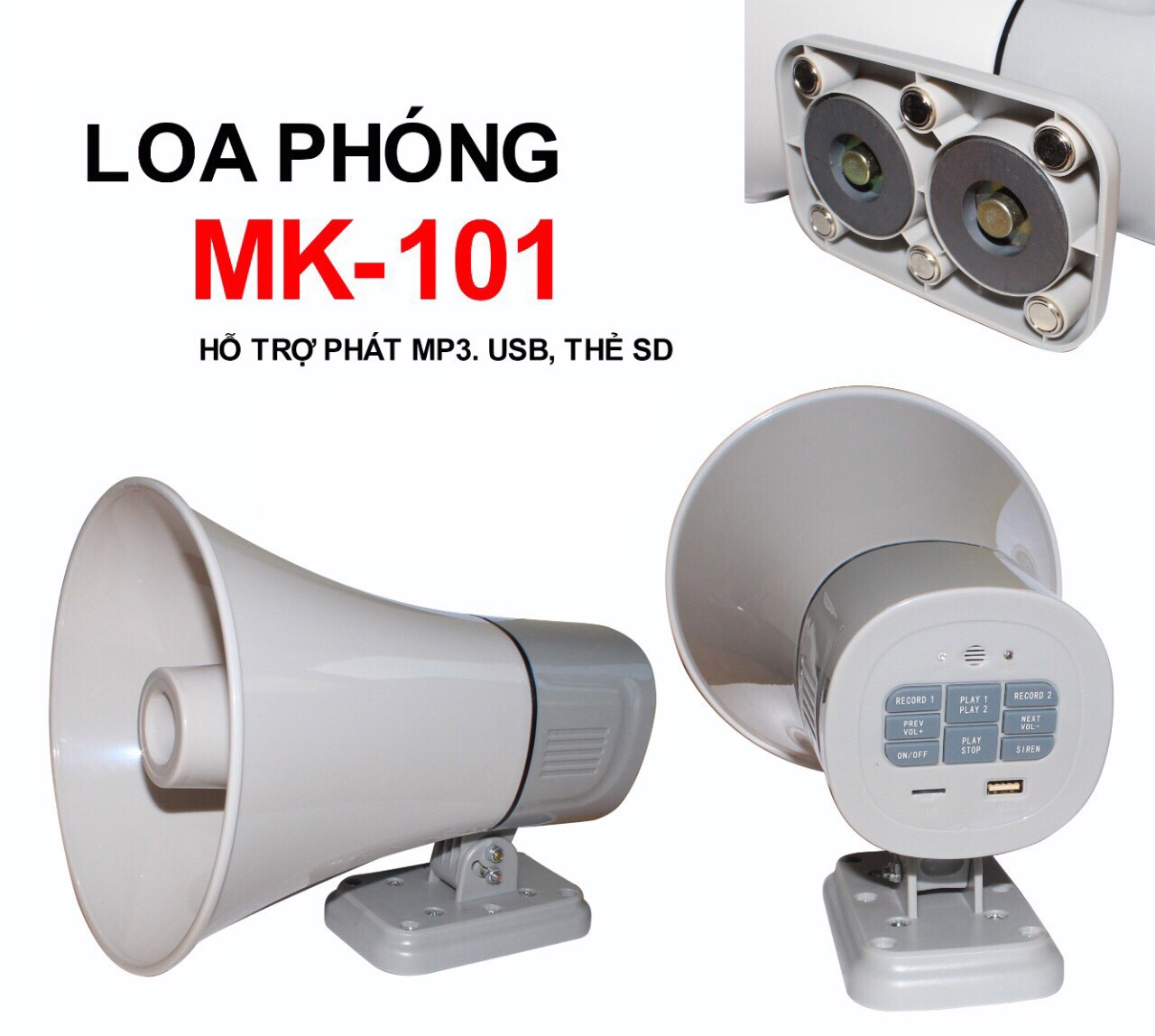 Loa phóng thanh xe tải MK-101