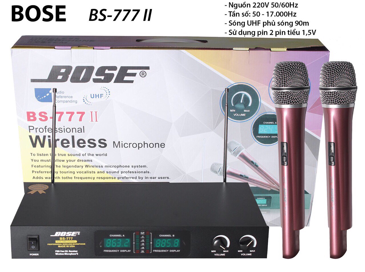 Micro không dây Bose BS-777 II