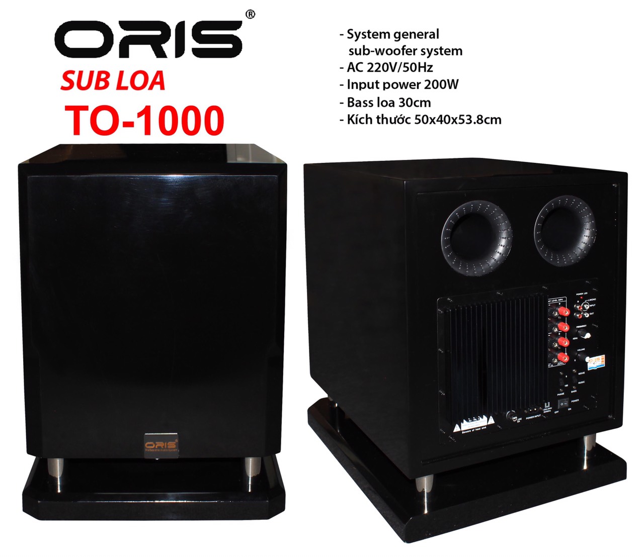 Loa Sub Oris TO-1000