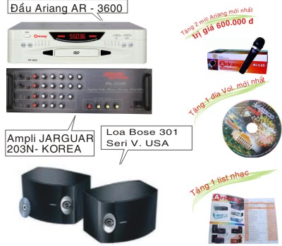 Combo Dàn Karaoke Hàng cao cấp số 2