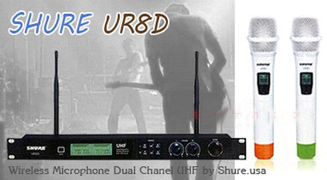 Micro không dây Shure UR8D