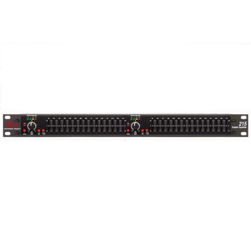 Lọc tiếng Equalizer DBX 215 (Đen)