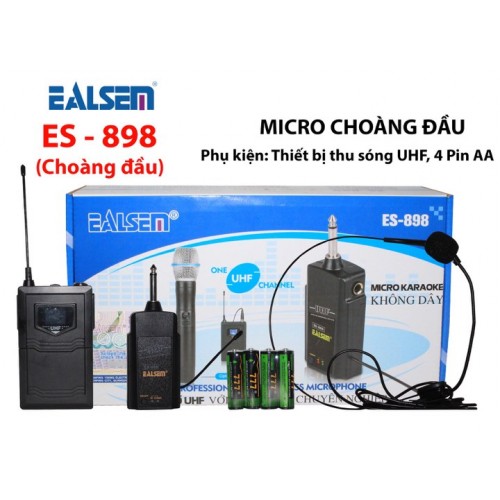 Micro không dây choàng đầu EALSEM ES-898