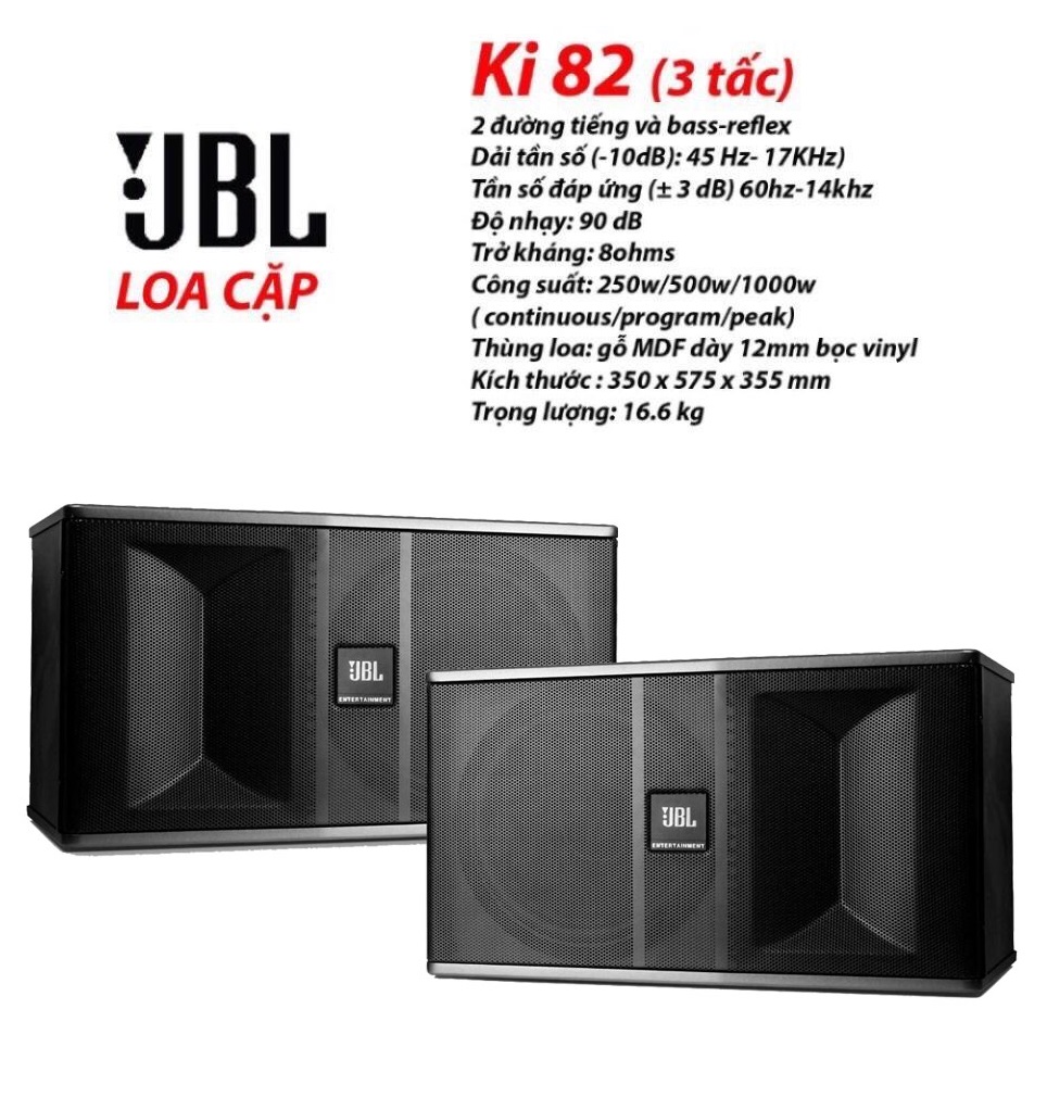 Loa Karaoke JBL Ki82 (Nhập nguyên con TQ)