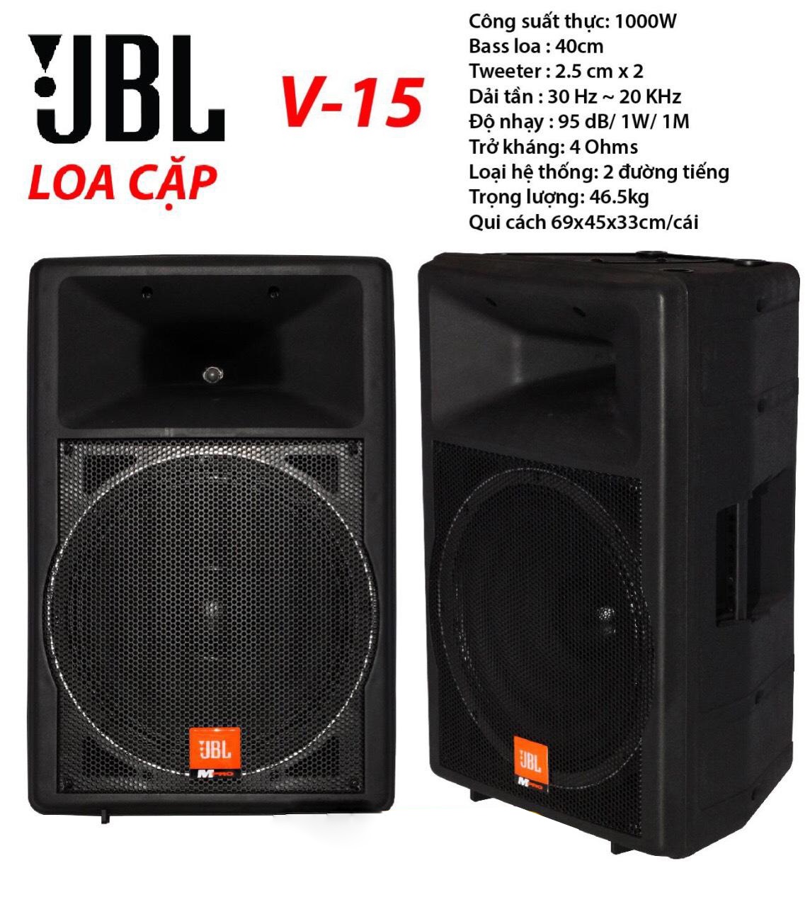 LOA CẶP JBL V-15