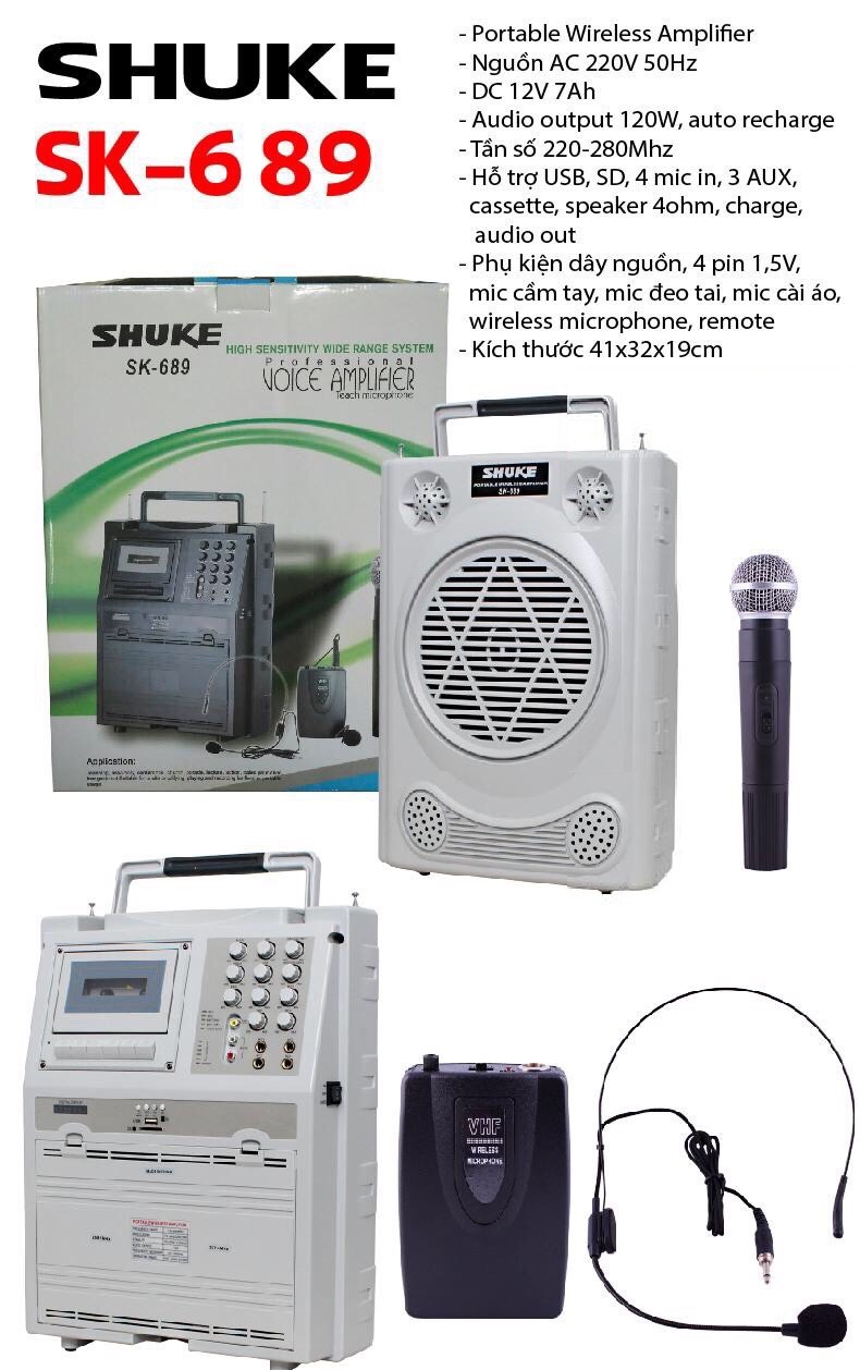 Máy trợ giảng Shuke SK-689