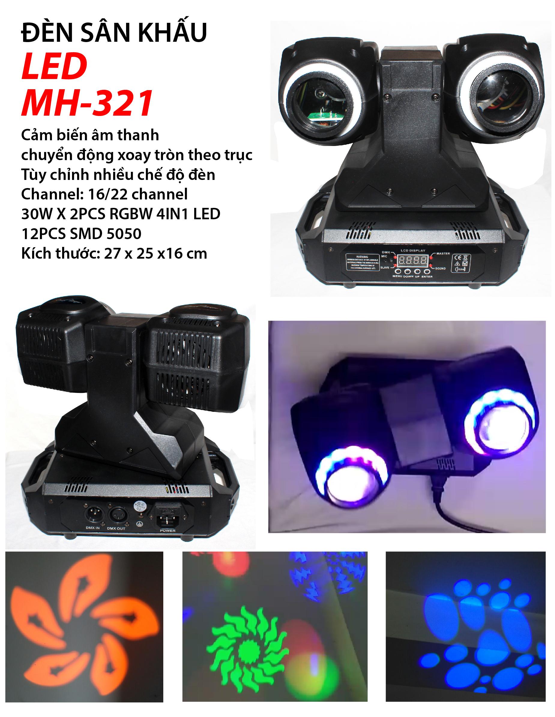 Đèn sân khấu Led MH-321