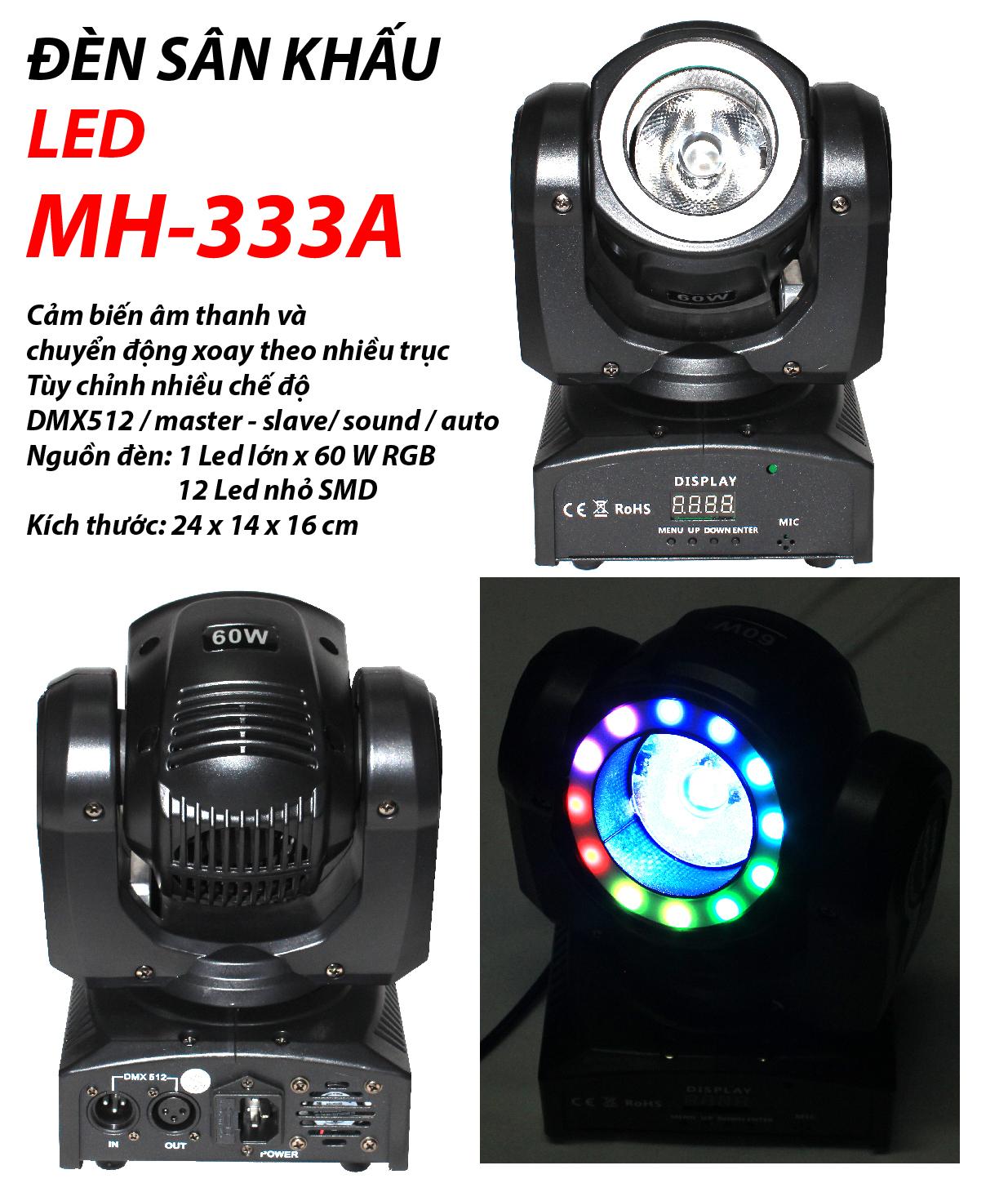 Đèn sân khấu Led MH-333A