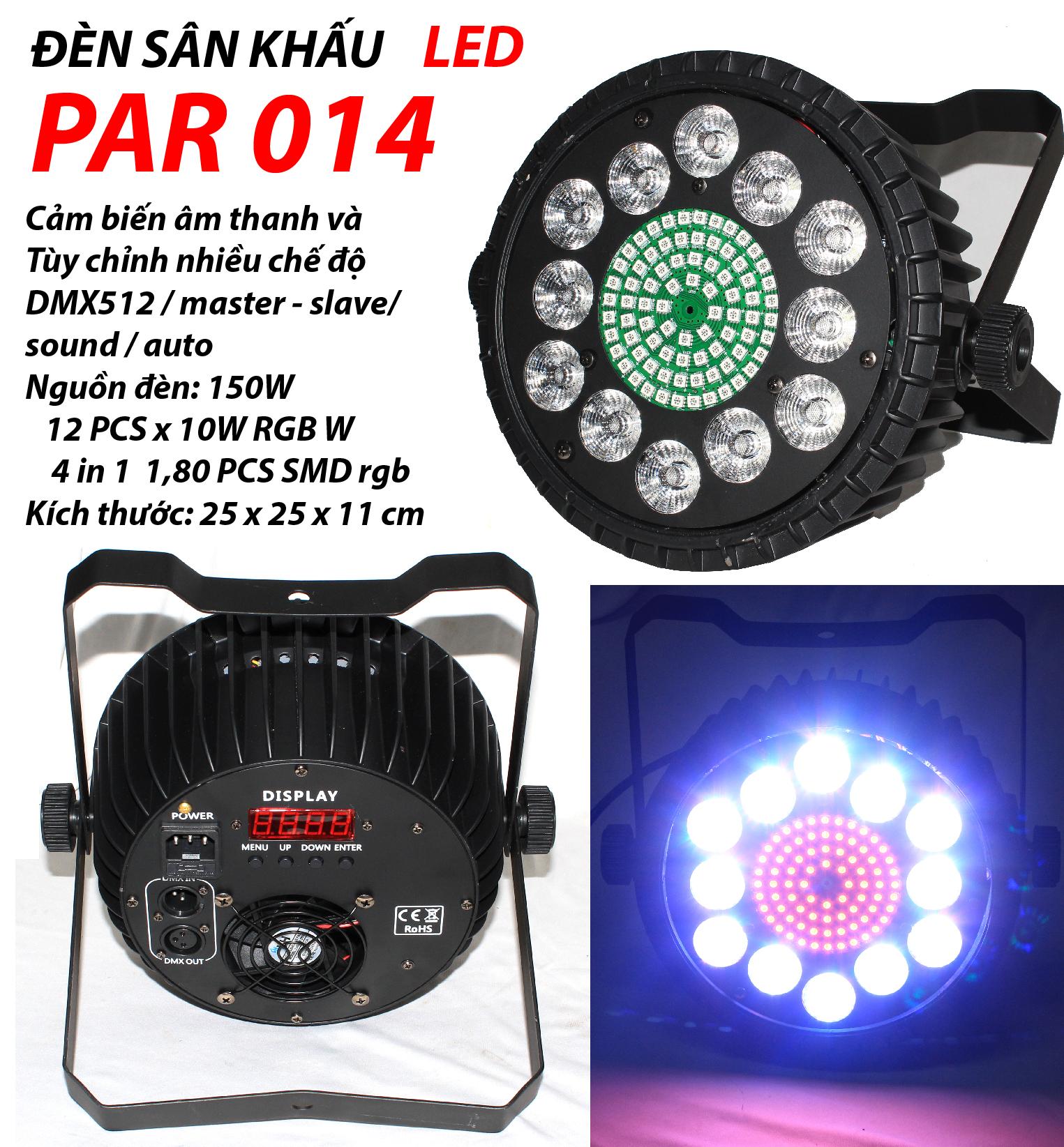 Đèn sân khấu Led PAR 014