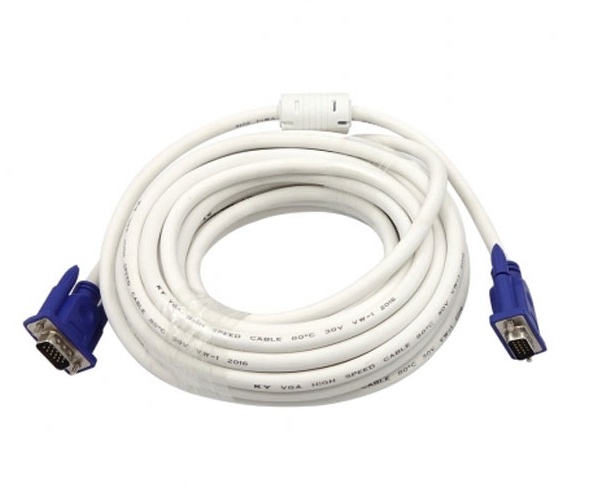 Dây cáp VGA 10m (Trắng)