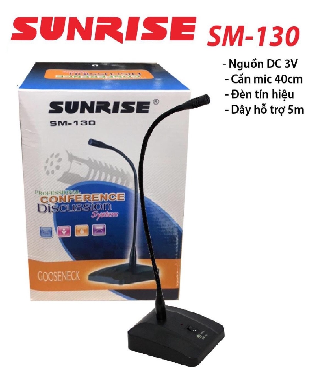 Micro Hội Nghị Tọa Đàm Sunrise SM-130