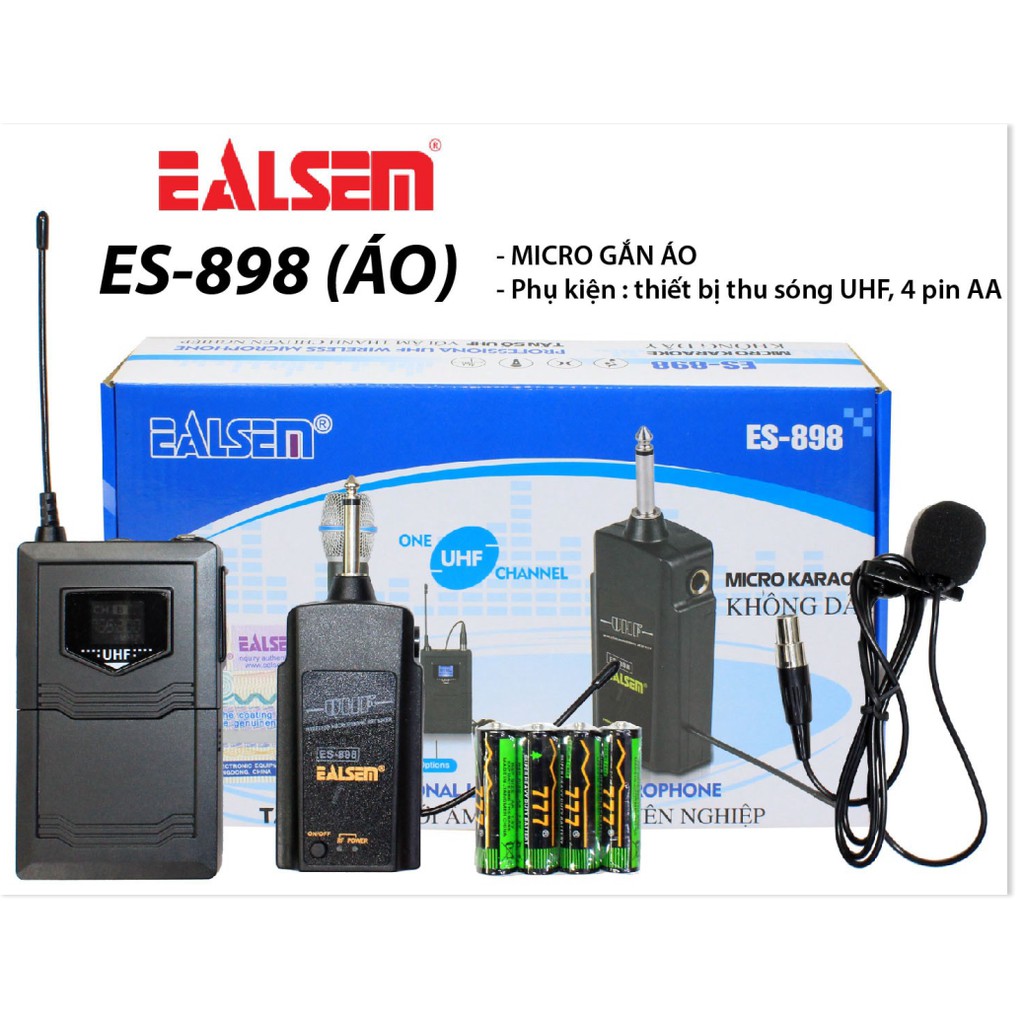 Micro cài áo không dây Ealsem ES-898