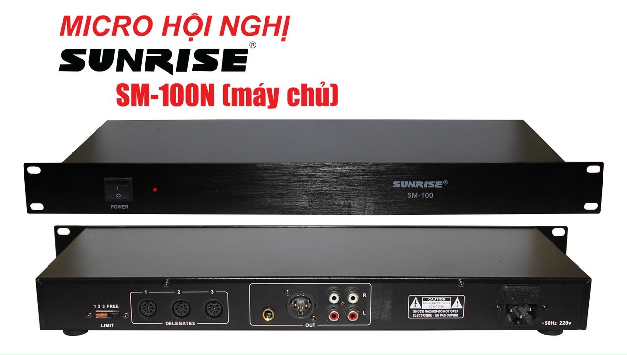 Máy chủ micro hội nghị Sunrise SM-100N