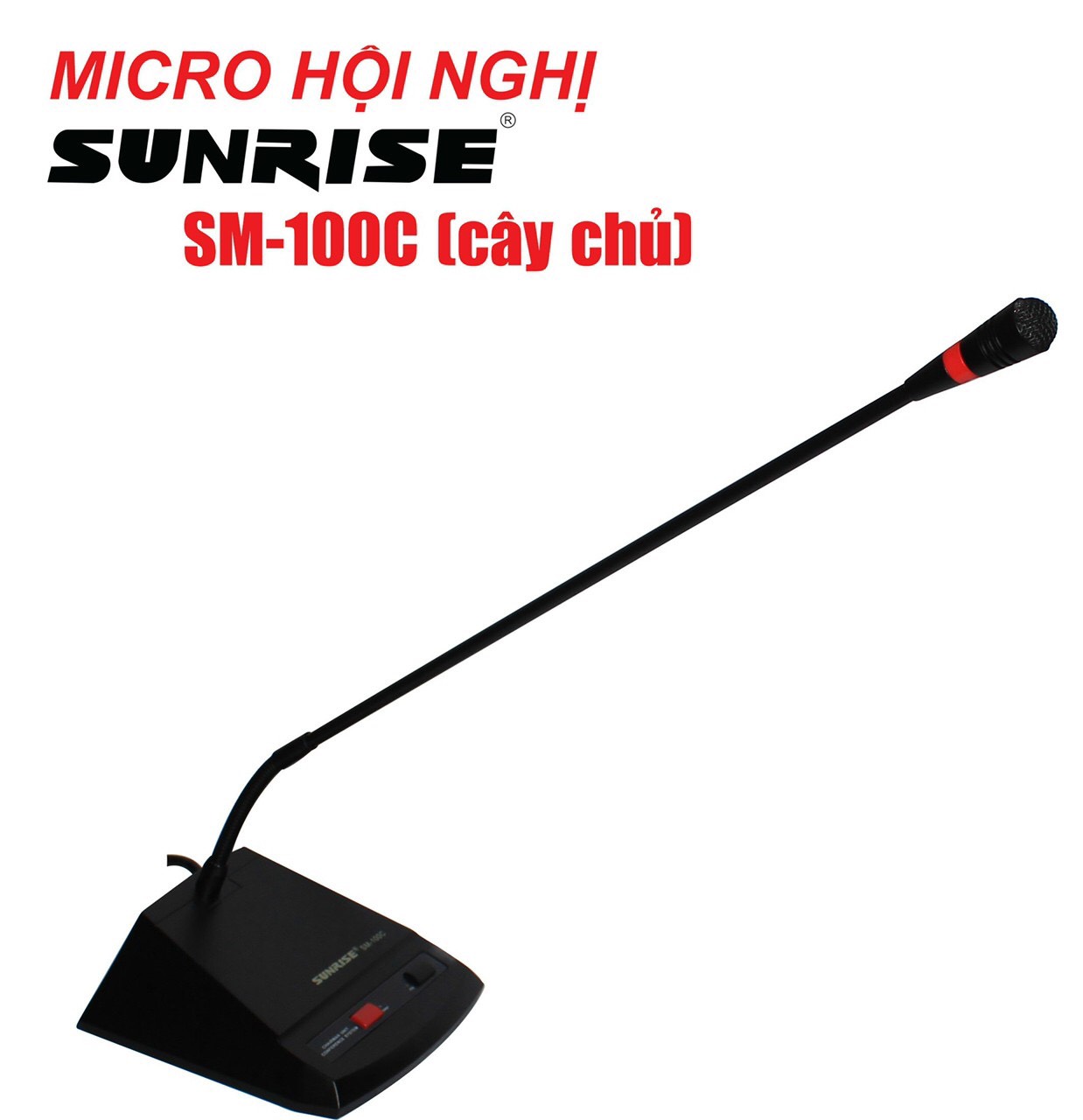 Micro hội nghị Sunrise SM-100C (Micro chủ)
