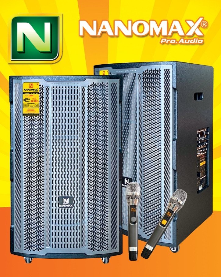 Loa Kéo Di Động Nanomax SK-18F5 (Đen)