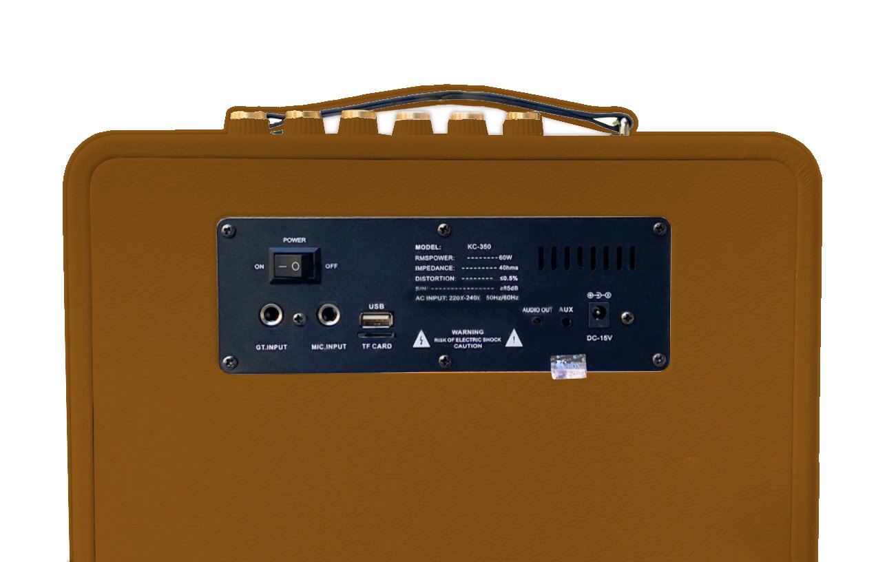 Loa Karaoke Di Động KCBOX KC-350 (Nâu)